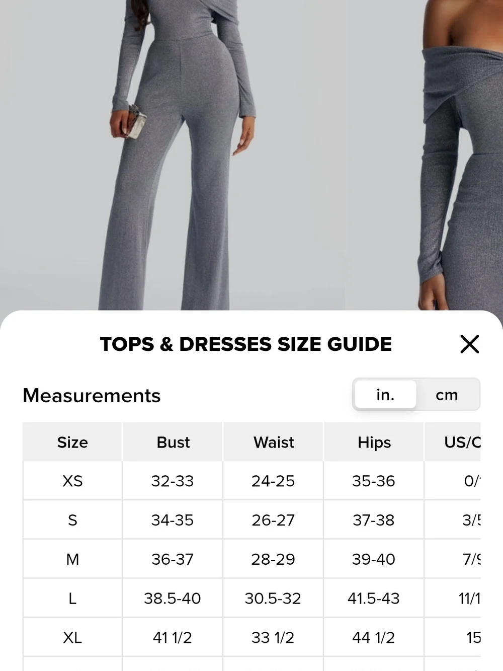 Fashion Nova Off-Shoulder Twist Jumpsuit - Gray